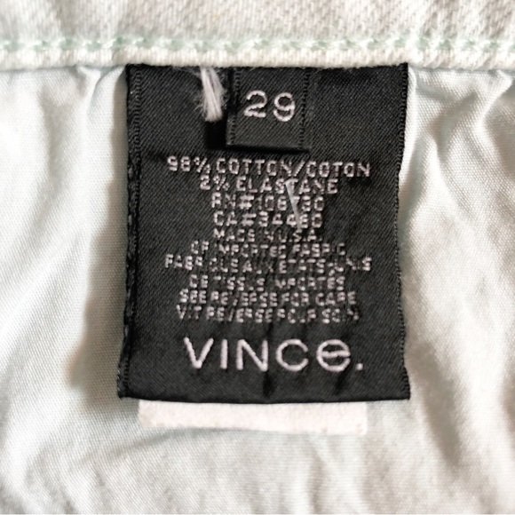 Vince Dylan Light Aqua Blue Skinny Jeans Size 29 NWT - Picture 5 of 13